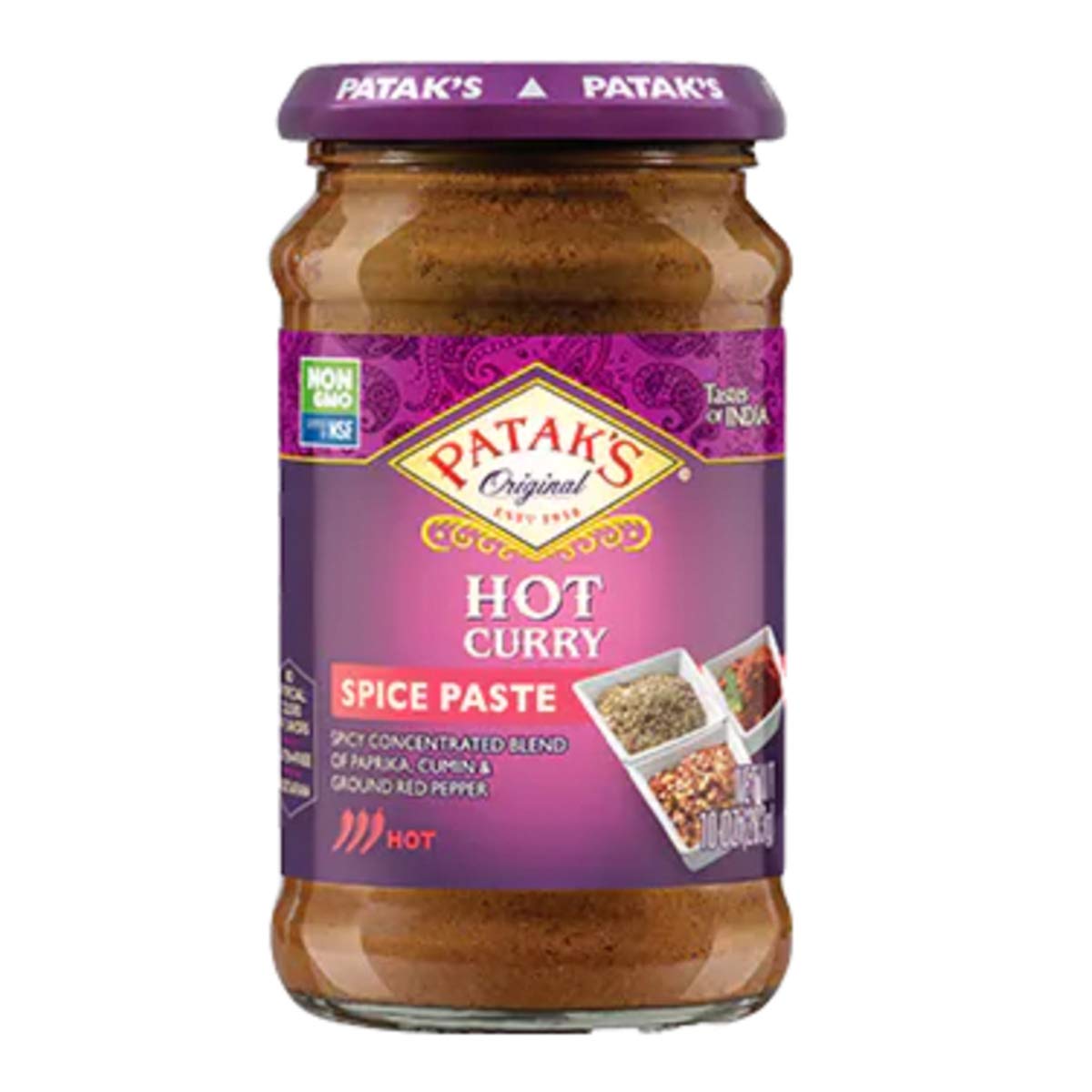 Patak's - Hot Curry Paste 283g (Case Of 6) – Commerce Foods