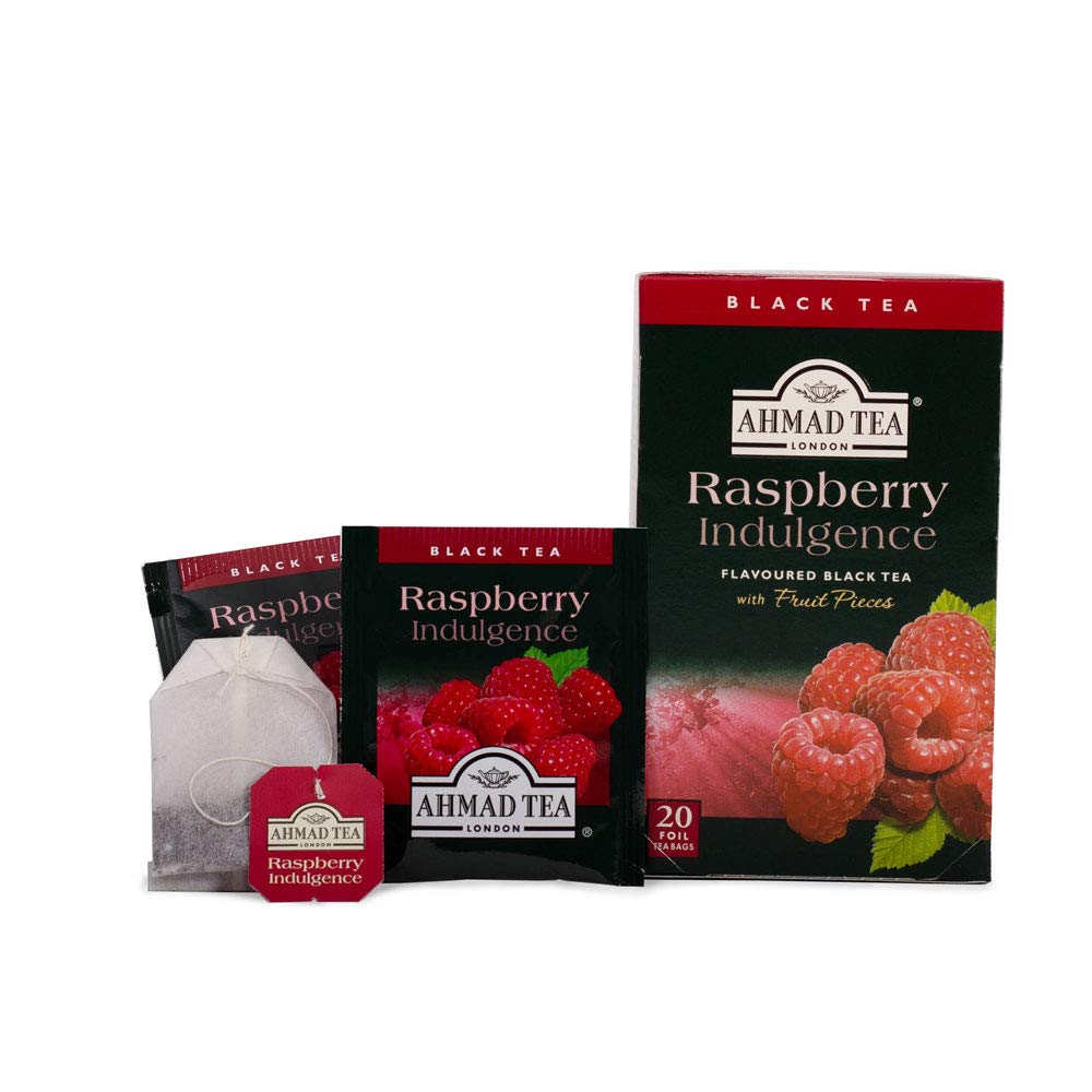Ahmad Peach & Raspberry Herbal Infusion 20 foil tea bags