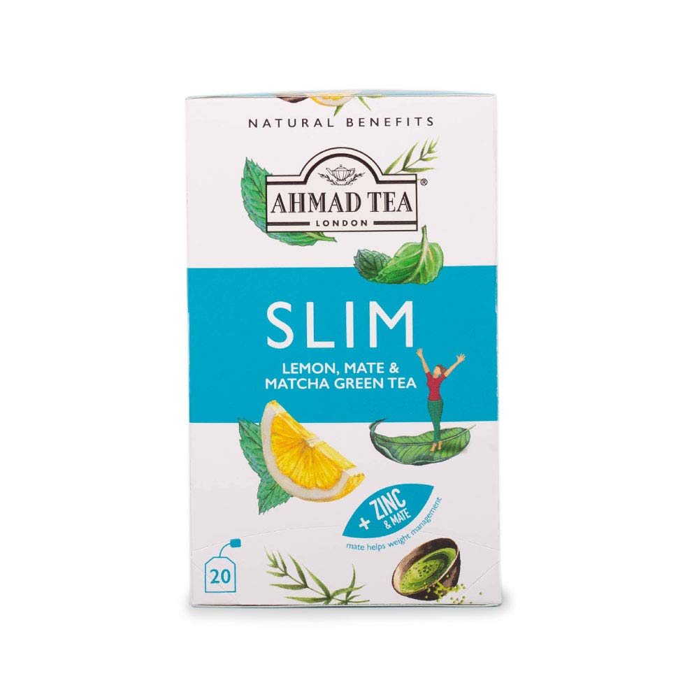 Ahmad Tea - Slim, Herbal Tea 20tb (Case of 6) – Commerce Foods