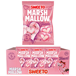 HALAL SWEETO Lovely Heart Marshmallow-60g