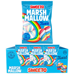 marshmallow wholesale halal long twisted marshmallows