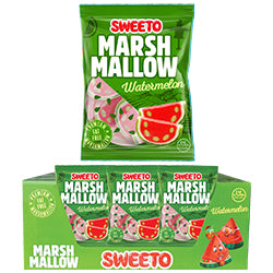 Sweeto - Marshmallow Halal Watermelon 140g (Case of 24) – Commerce